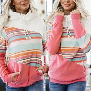 Ampersand Ave Malibu Beach Singlehood Hoodie